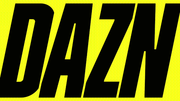 DAZN broadcast motion graphics