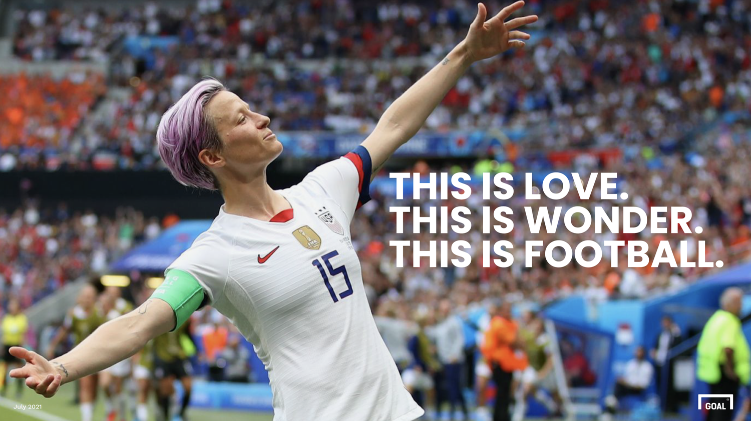 This is love. This is wonder. This is football.