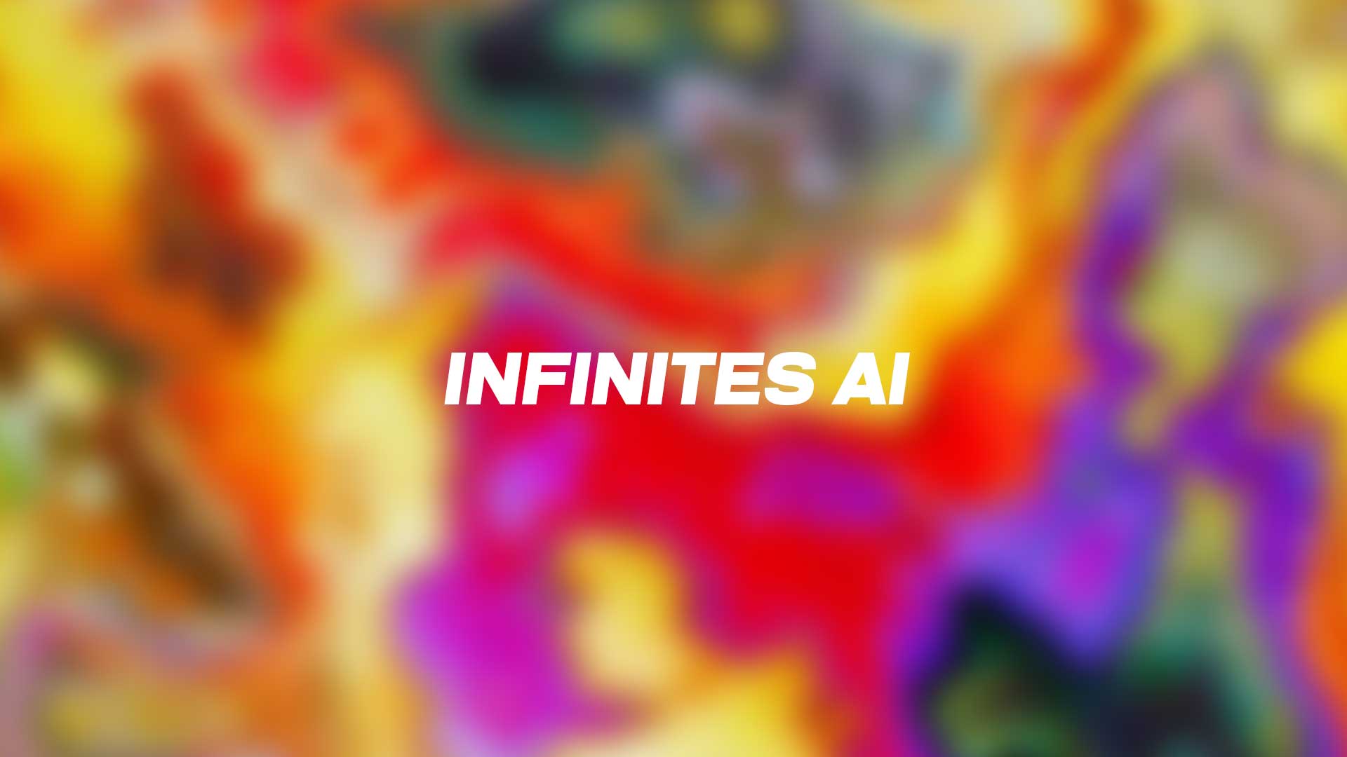 INFINITES AI — collection wordmark