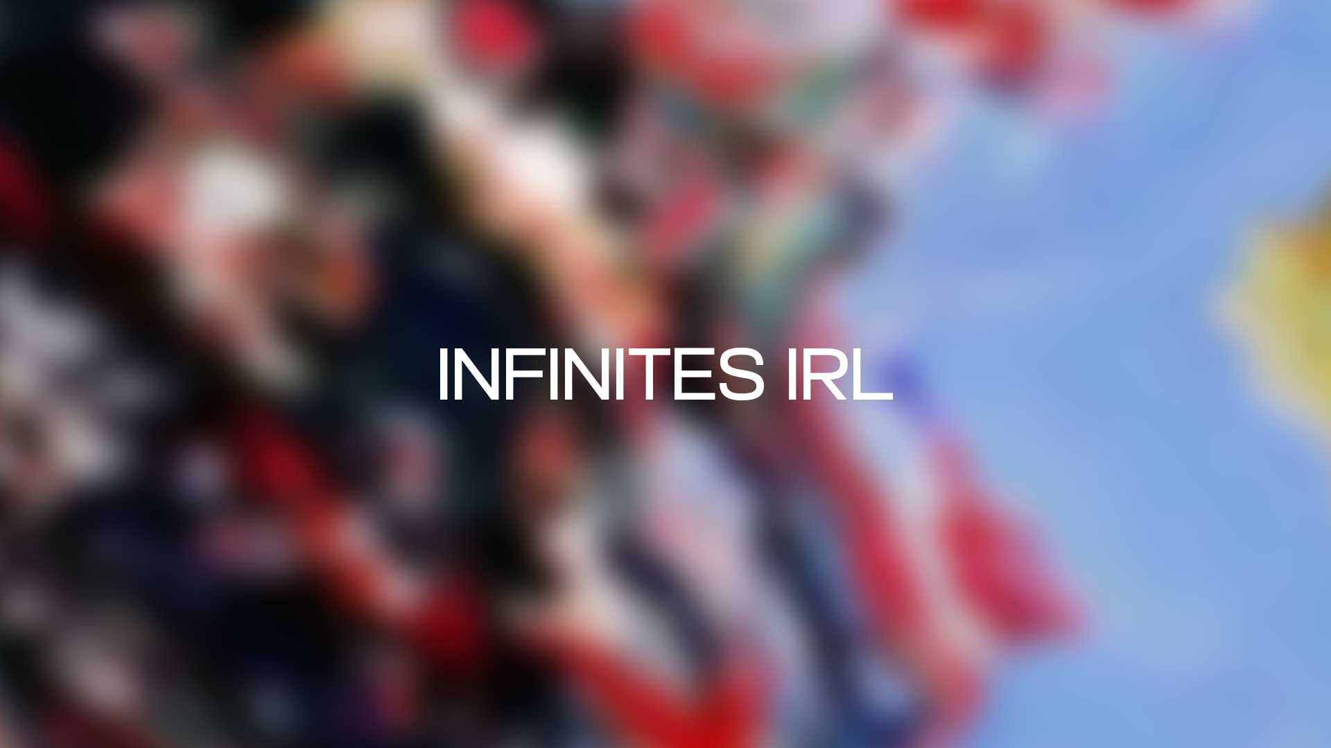 INFINITES IRL — collection wordmark