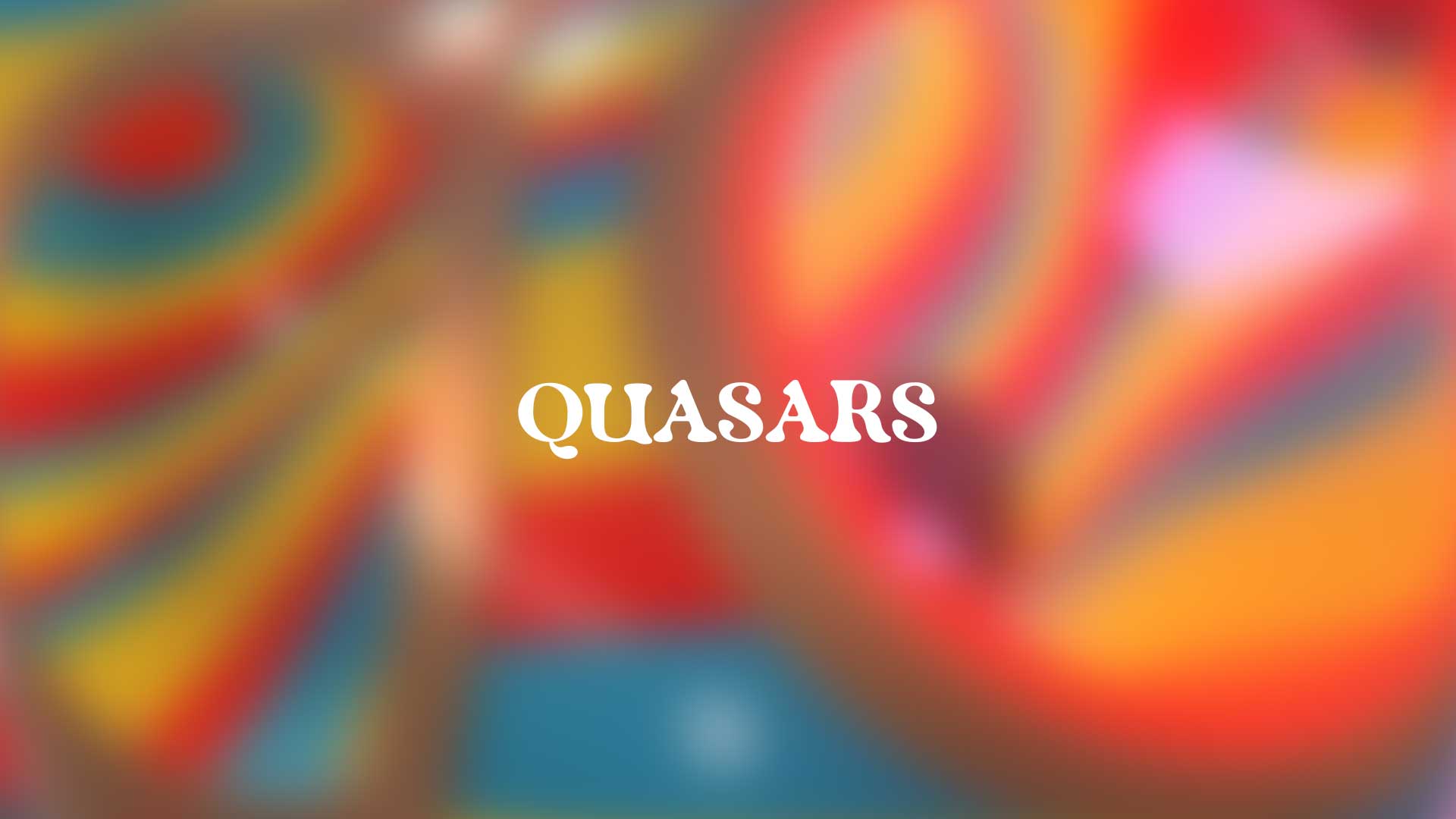 QUASARS — collection wordmark