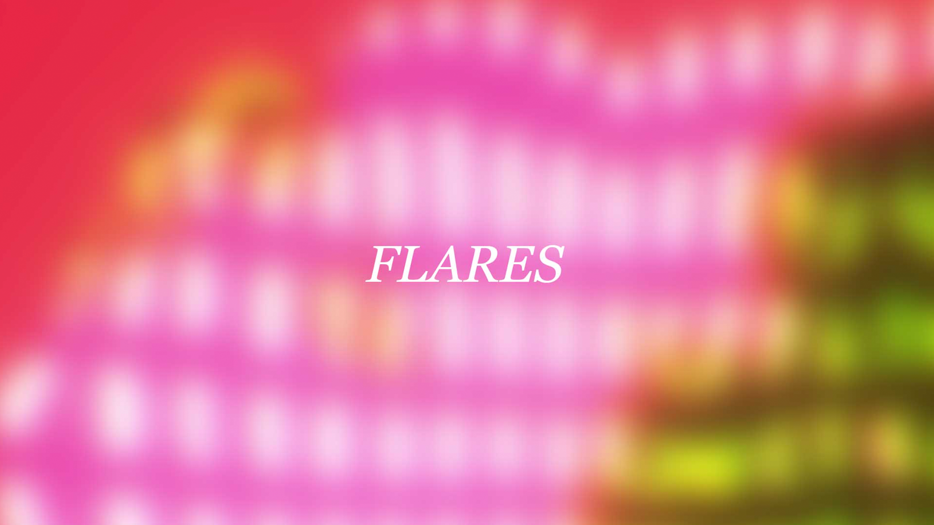 FLARES — collection wordmark