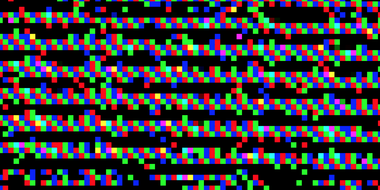 Pixel grid